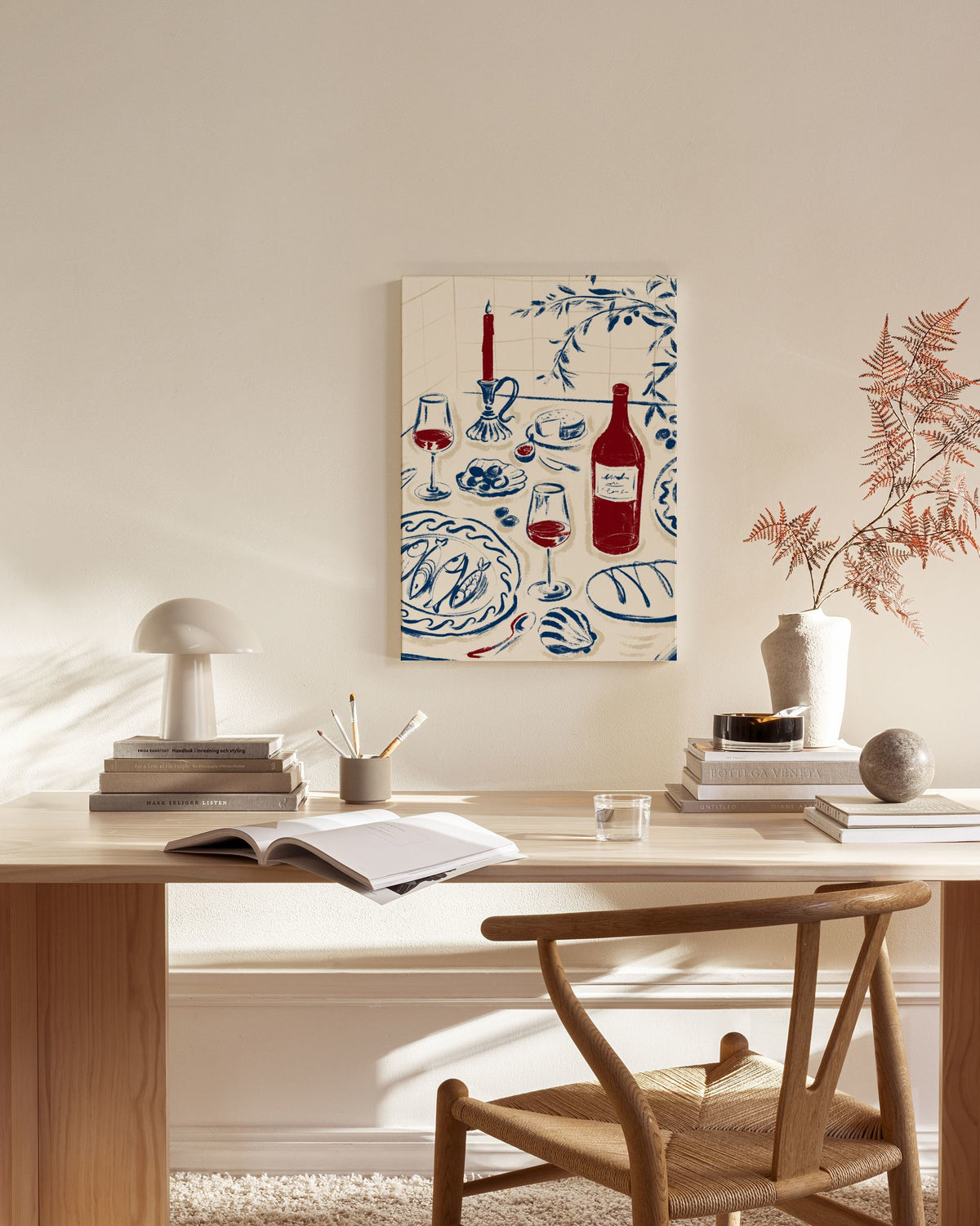 Dinner is Ready Canvas print