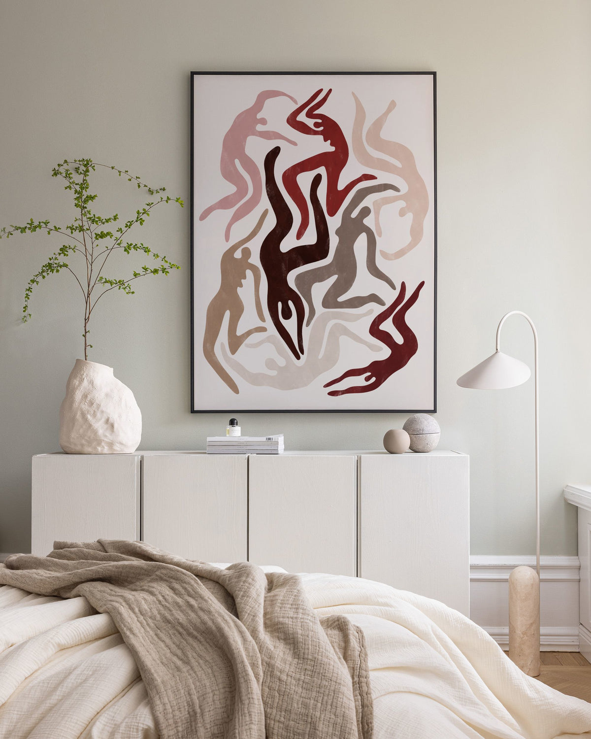 Kit Agar - The Dance Canvas print