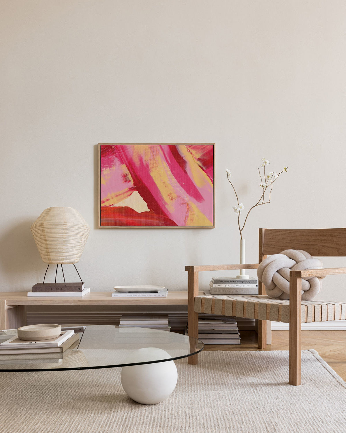 Sorbet Soleil Canvas print