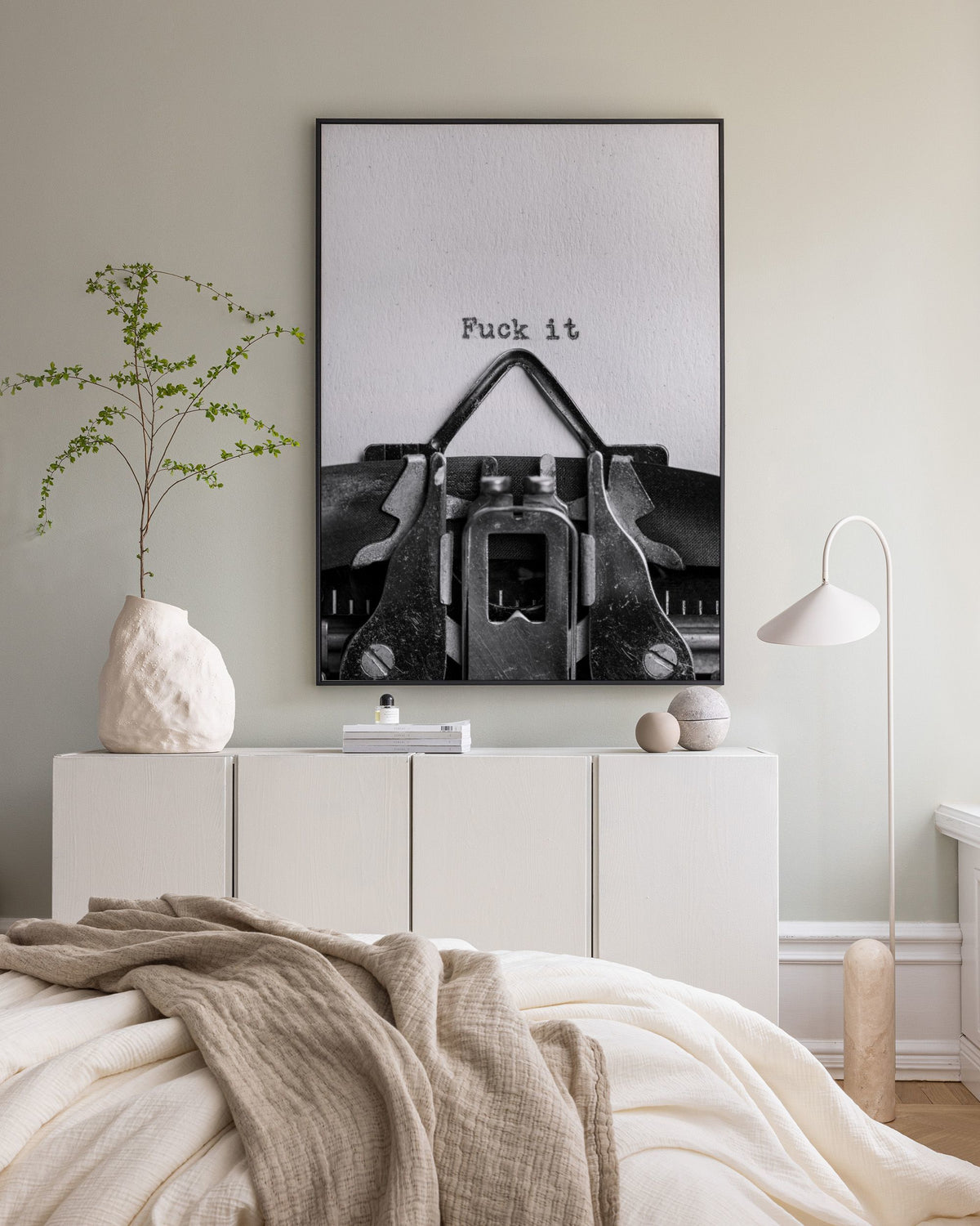 F**k It Canvas print