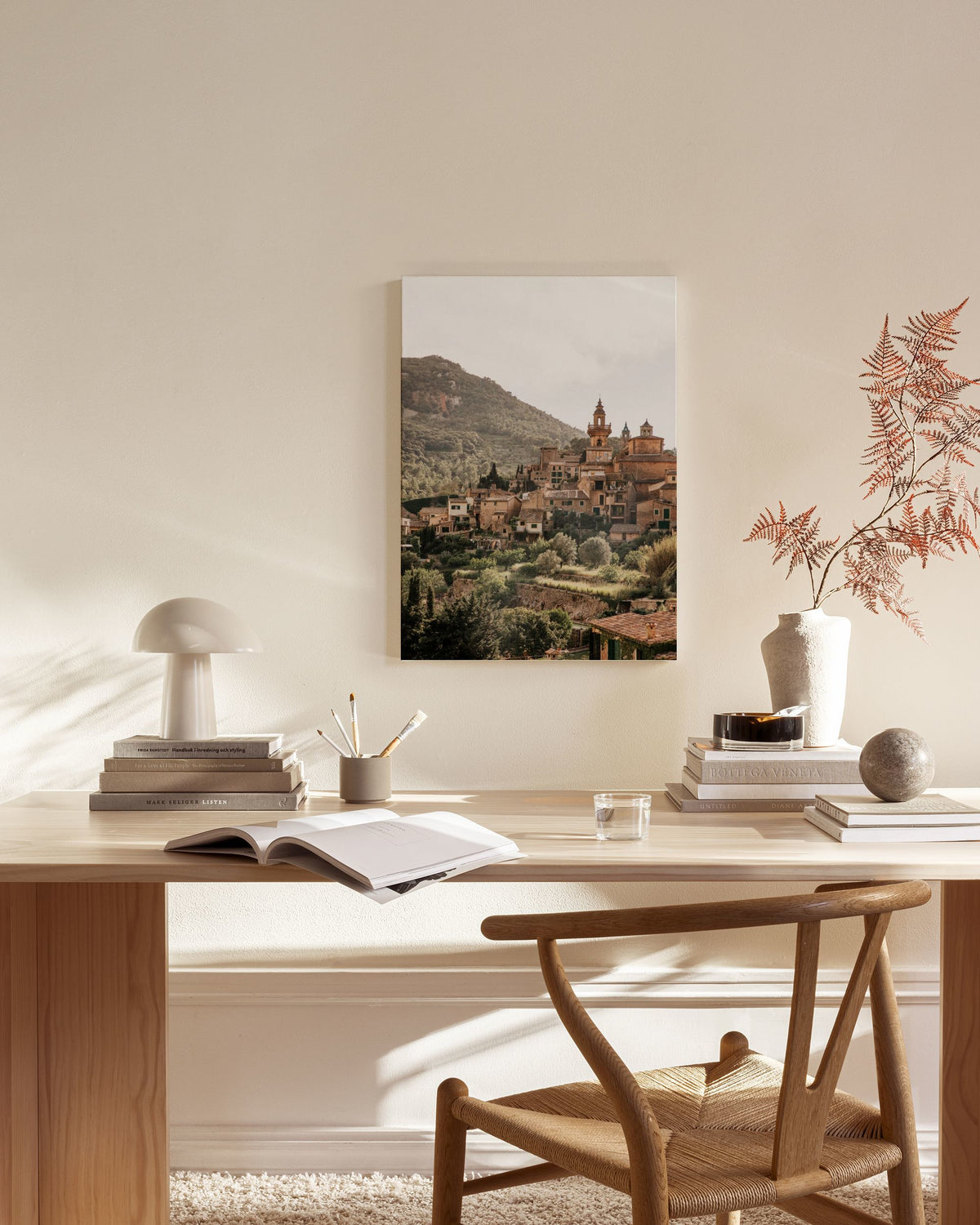 Mediterranean Valley Canvas print
