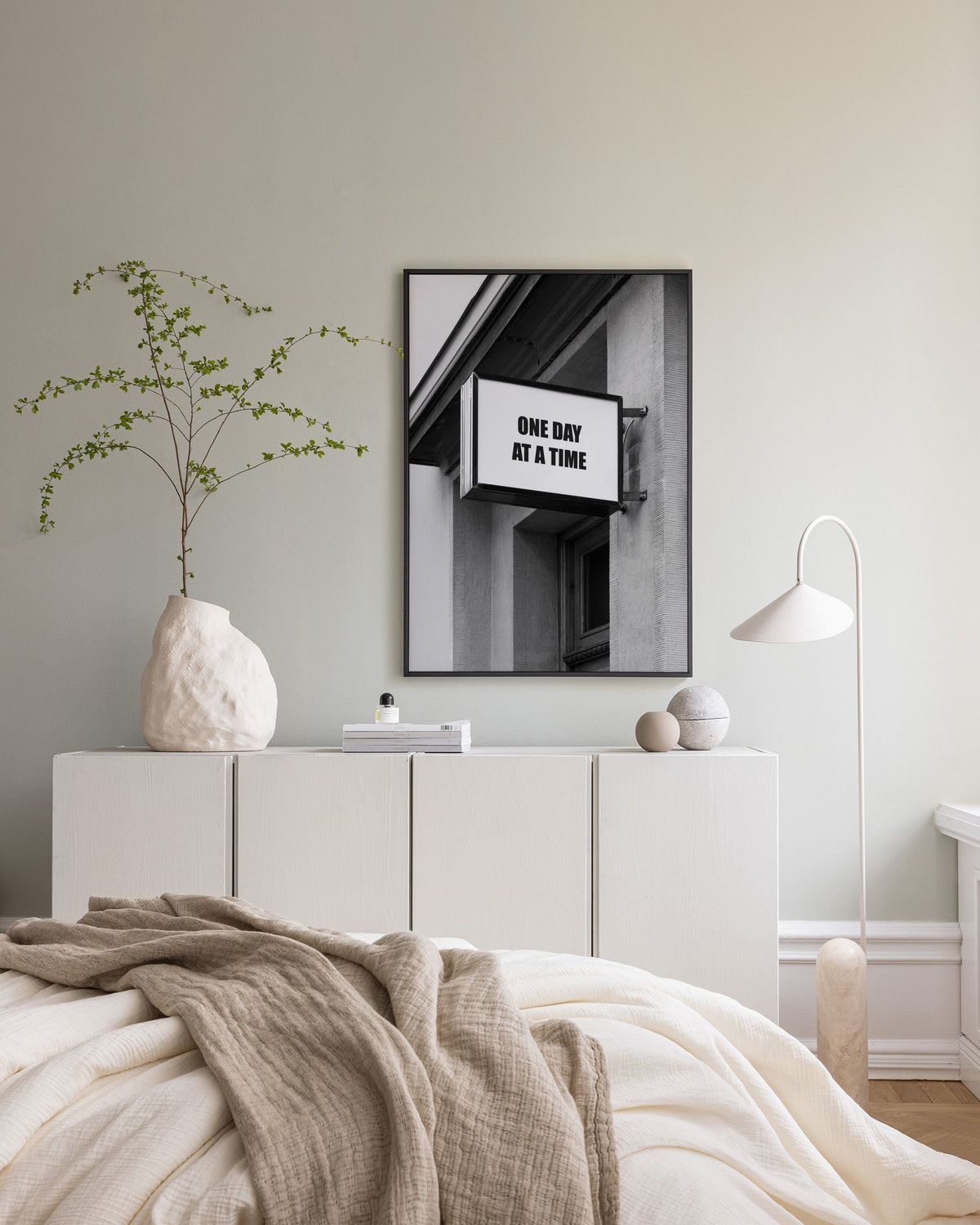 One Day at a Time Canvas print