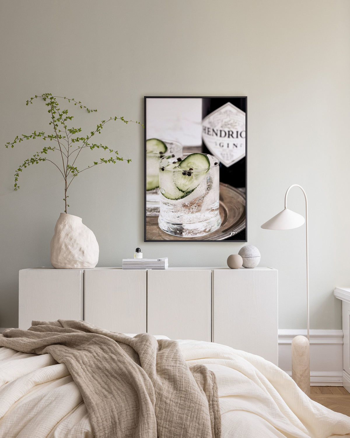 Gin & Tonic Drink Canvas print