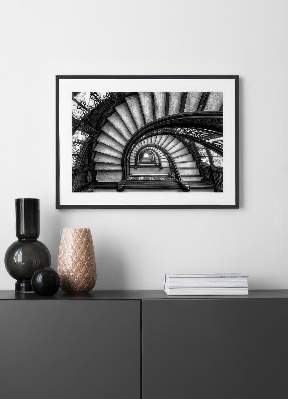 Circular Staircase Print