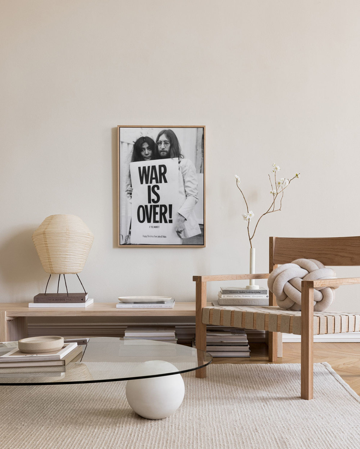 War is Over Canvas print