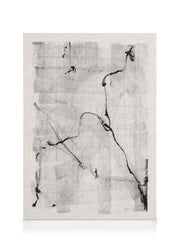Black Lines Art Canvas print