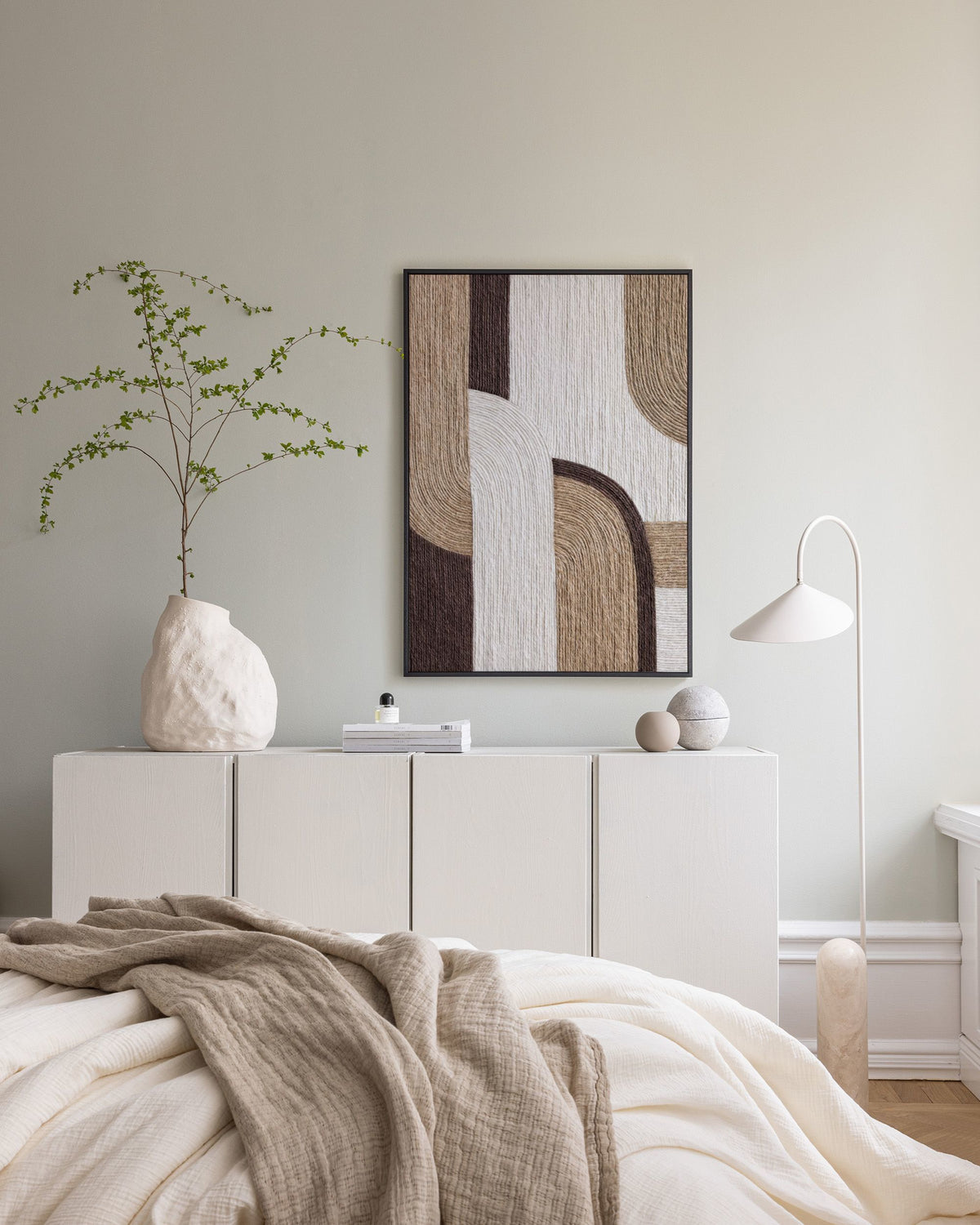 Twined Shapes Canvas print