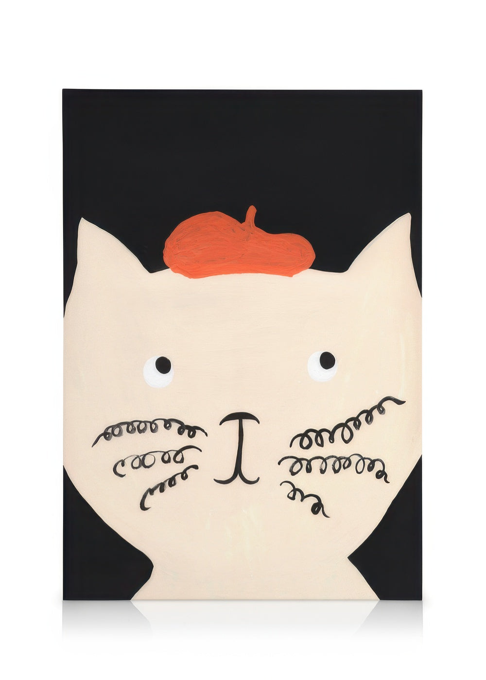 The Cat Canvas print