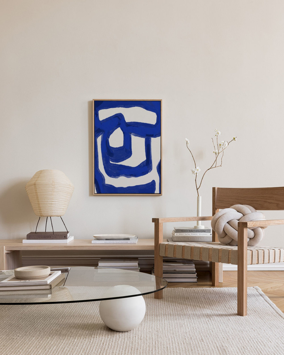 Un Po' Di Blu No2 Canvas print