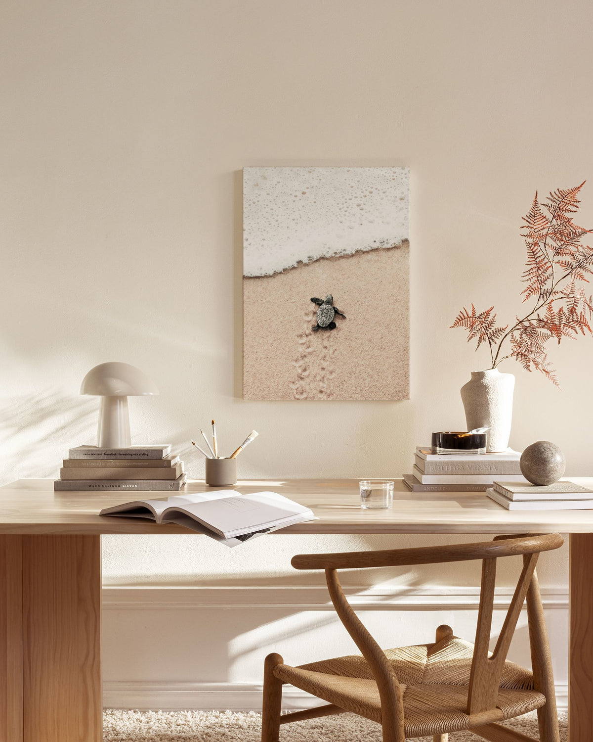Baby Turtle Canvas print