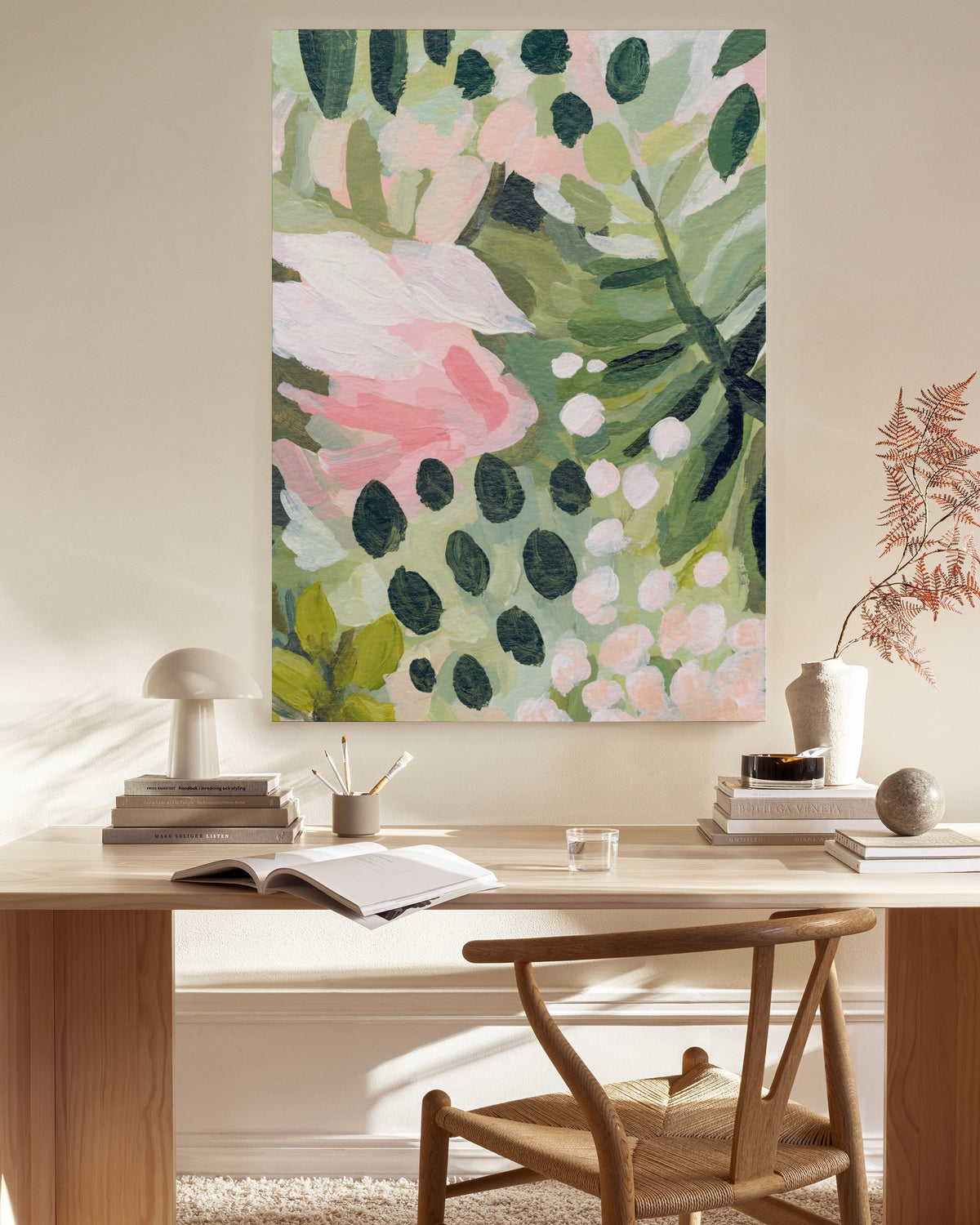 Botanique Canvas print