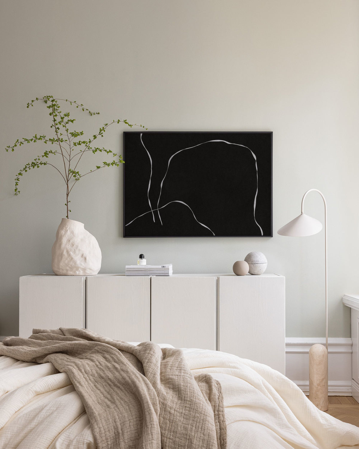 In Line Canvas print