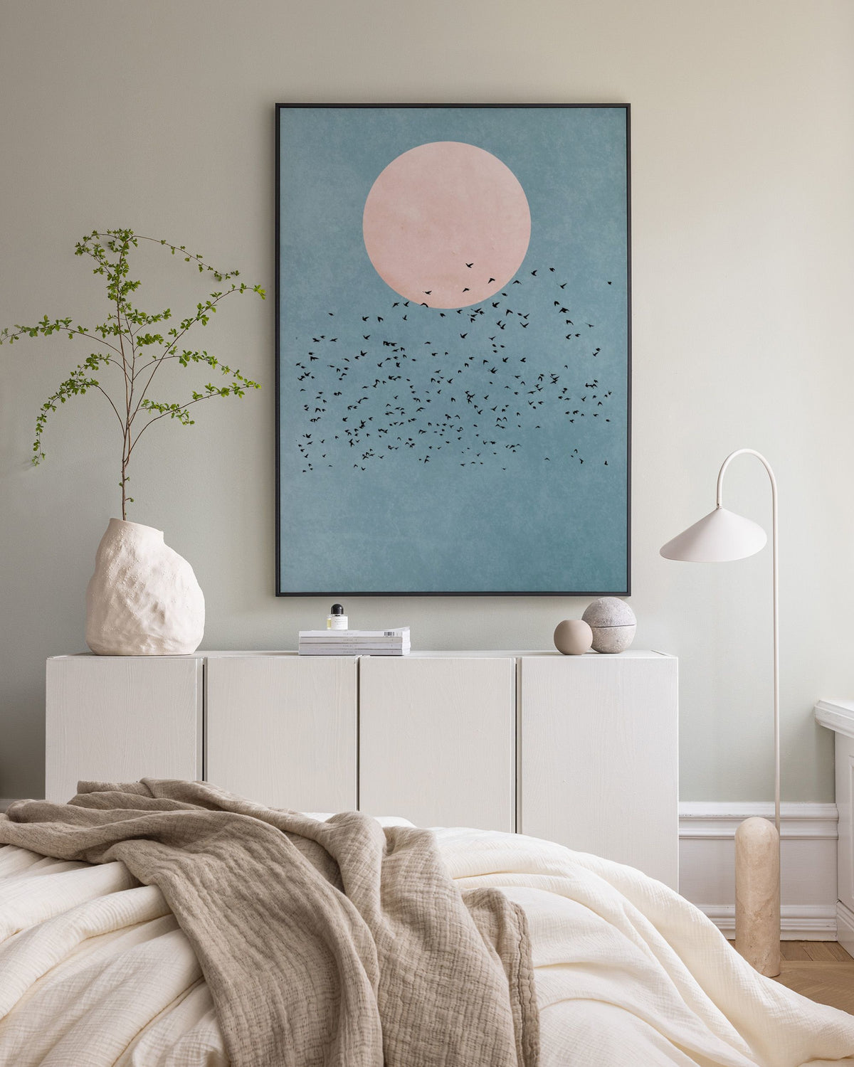 Boris Draschoff  Kubistika - Birds Fly Away Canvas print
