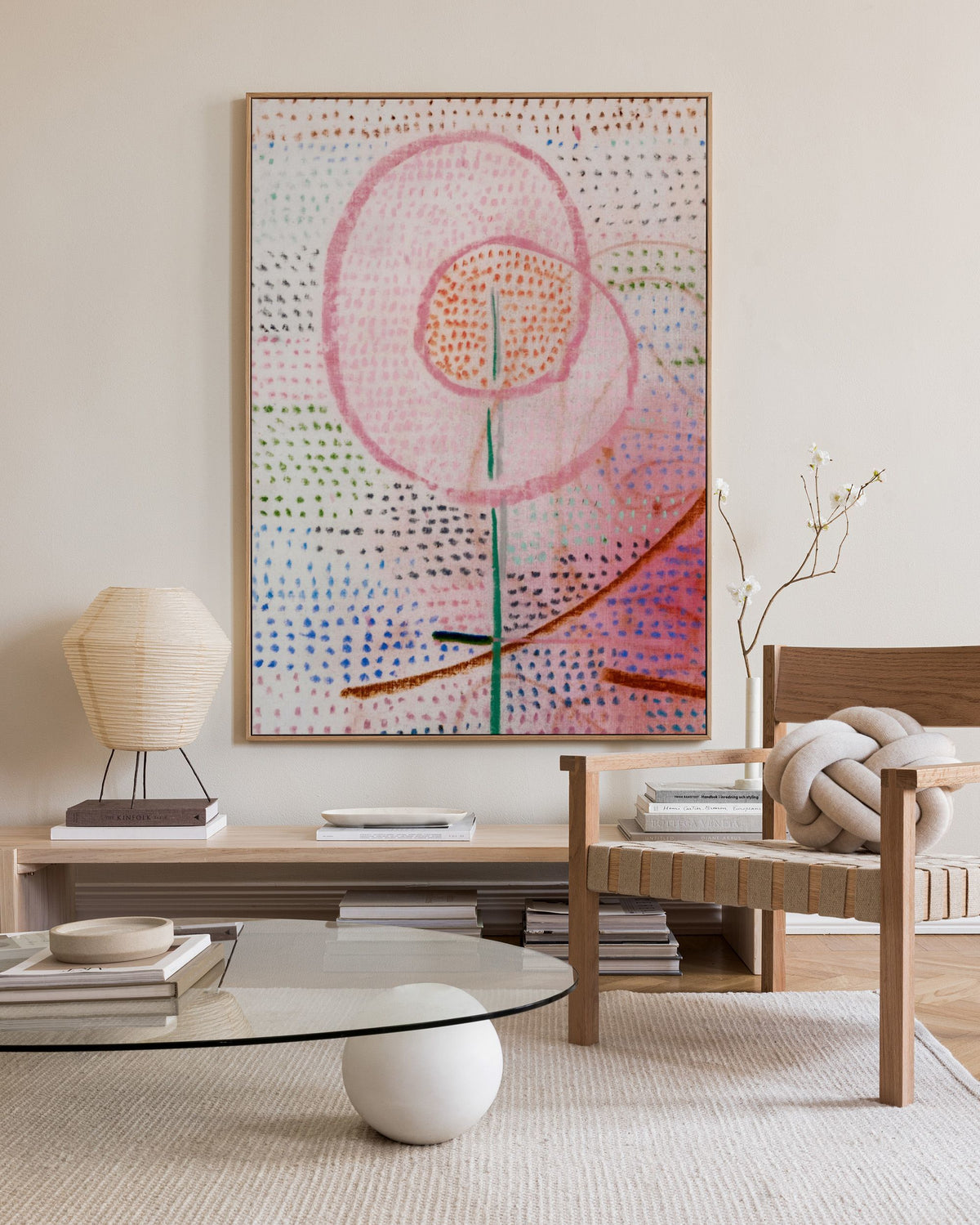 Paul Klee - Blossoming Canvas print
