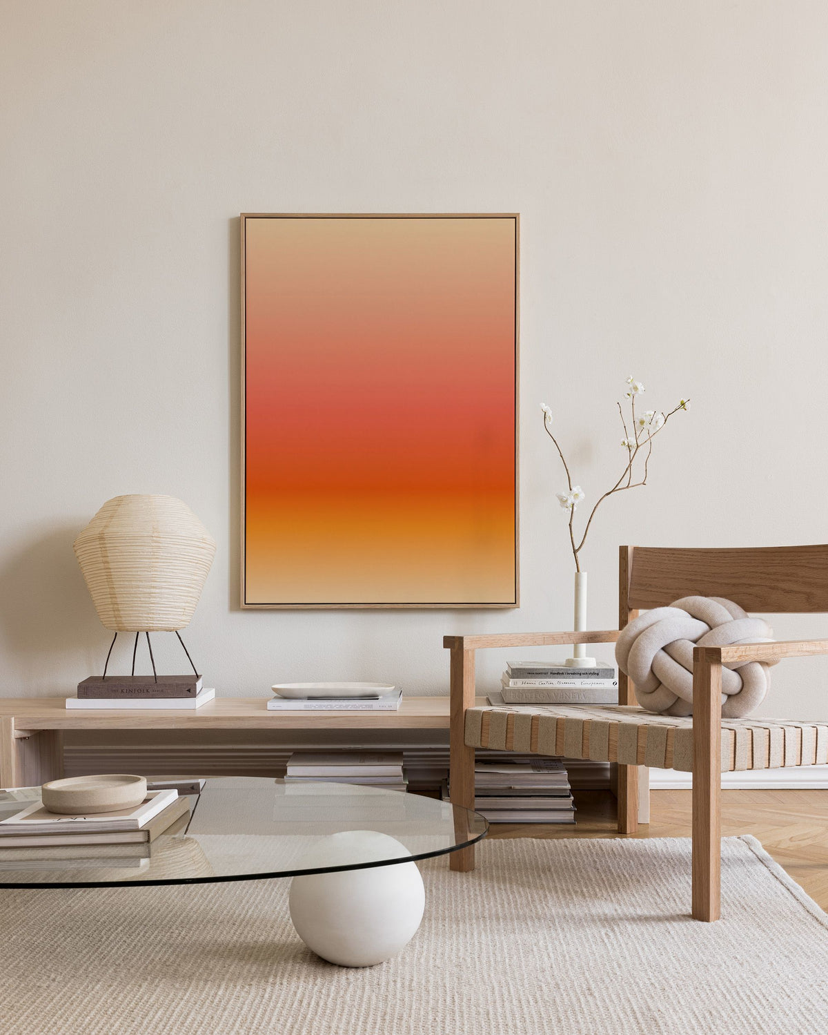 Santa Monica Sunset Canvas print