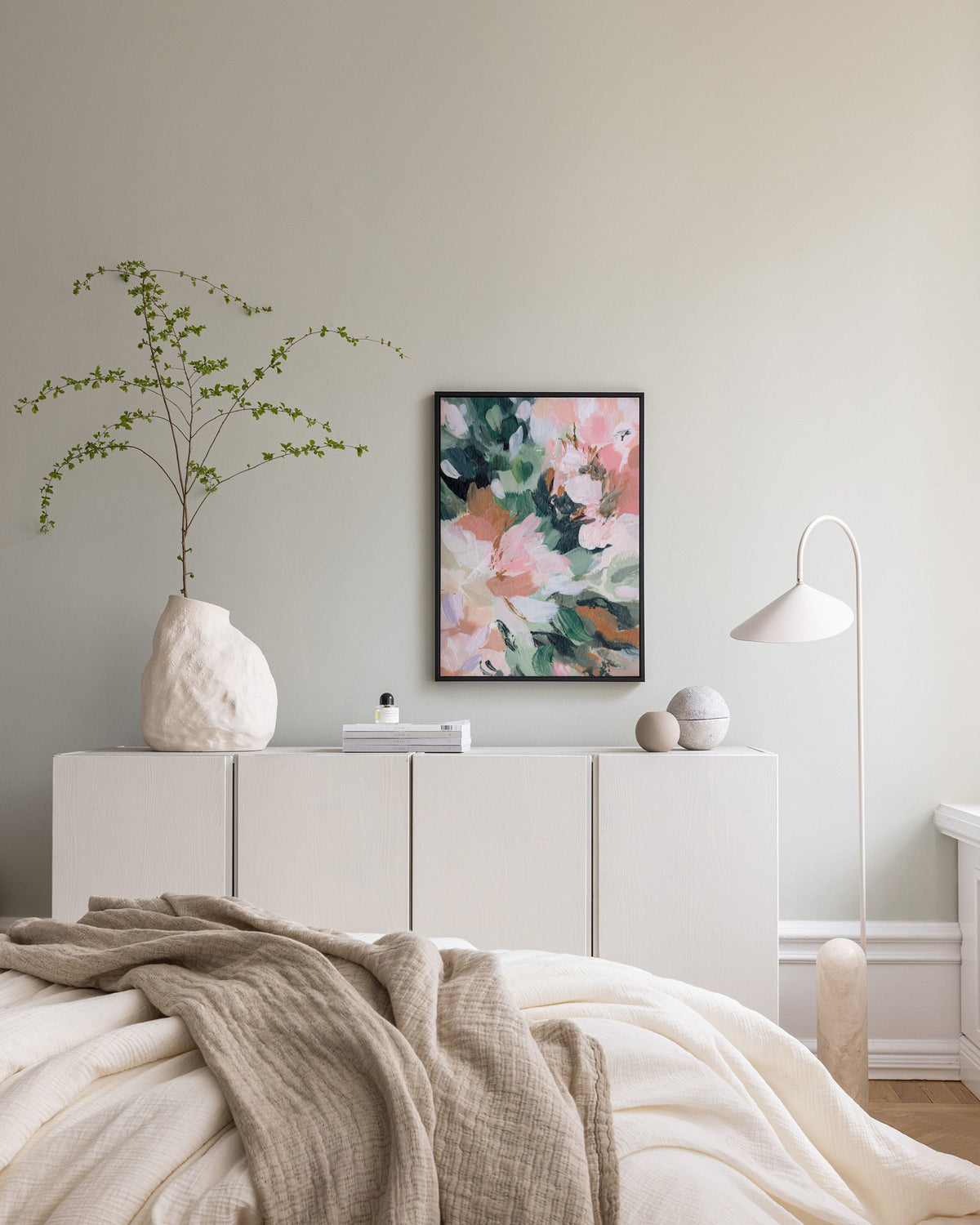 Fleurs Épanouies Canvas print