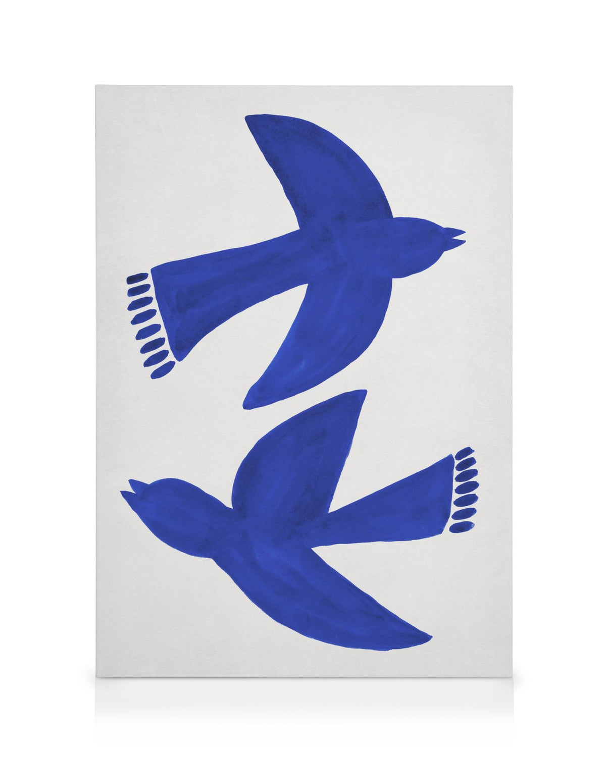 Bluebirds Fly Canvas print