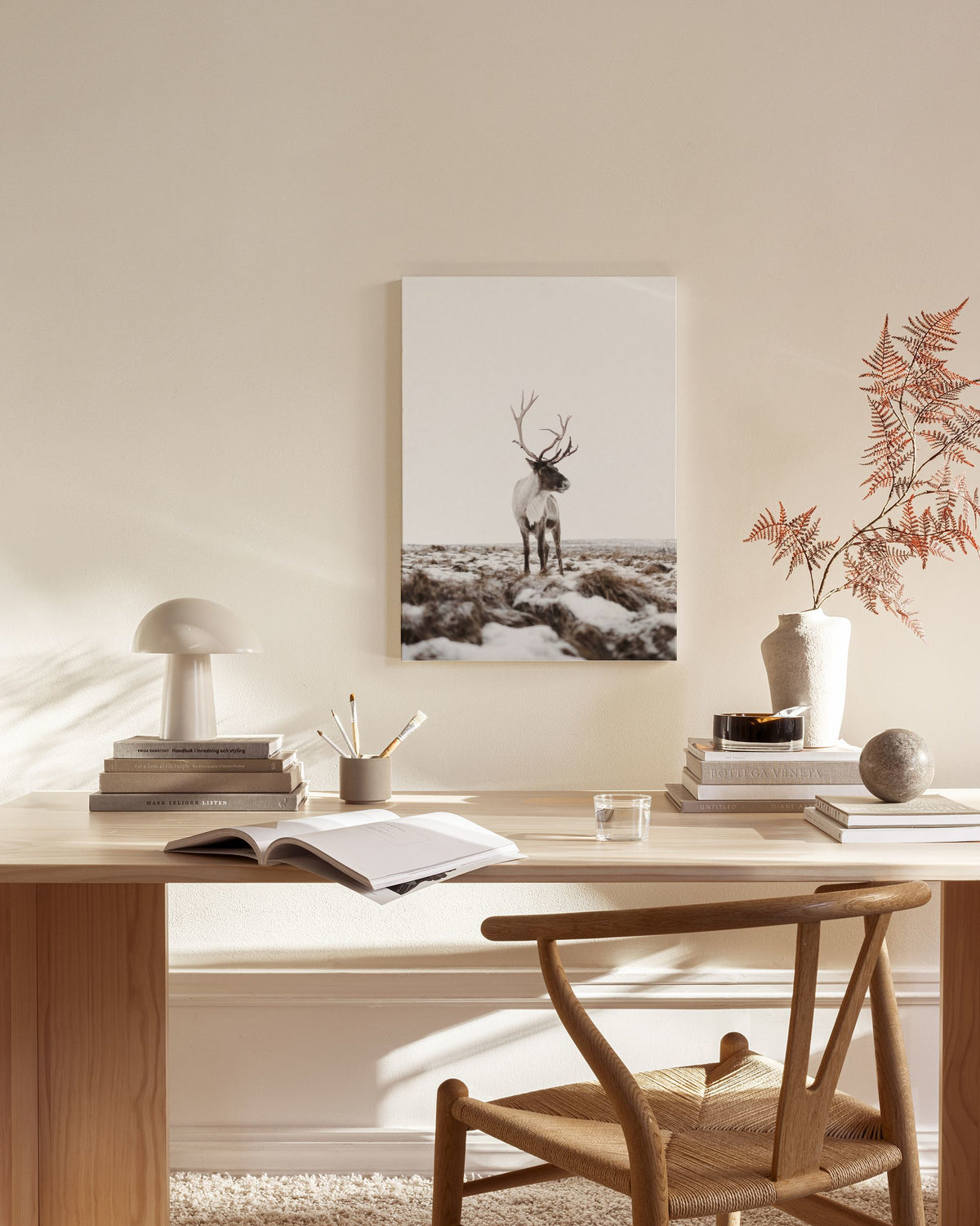 Reindeer Canvas print