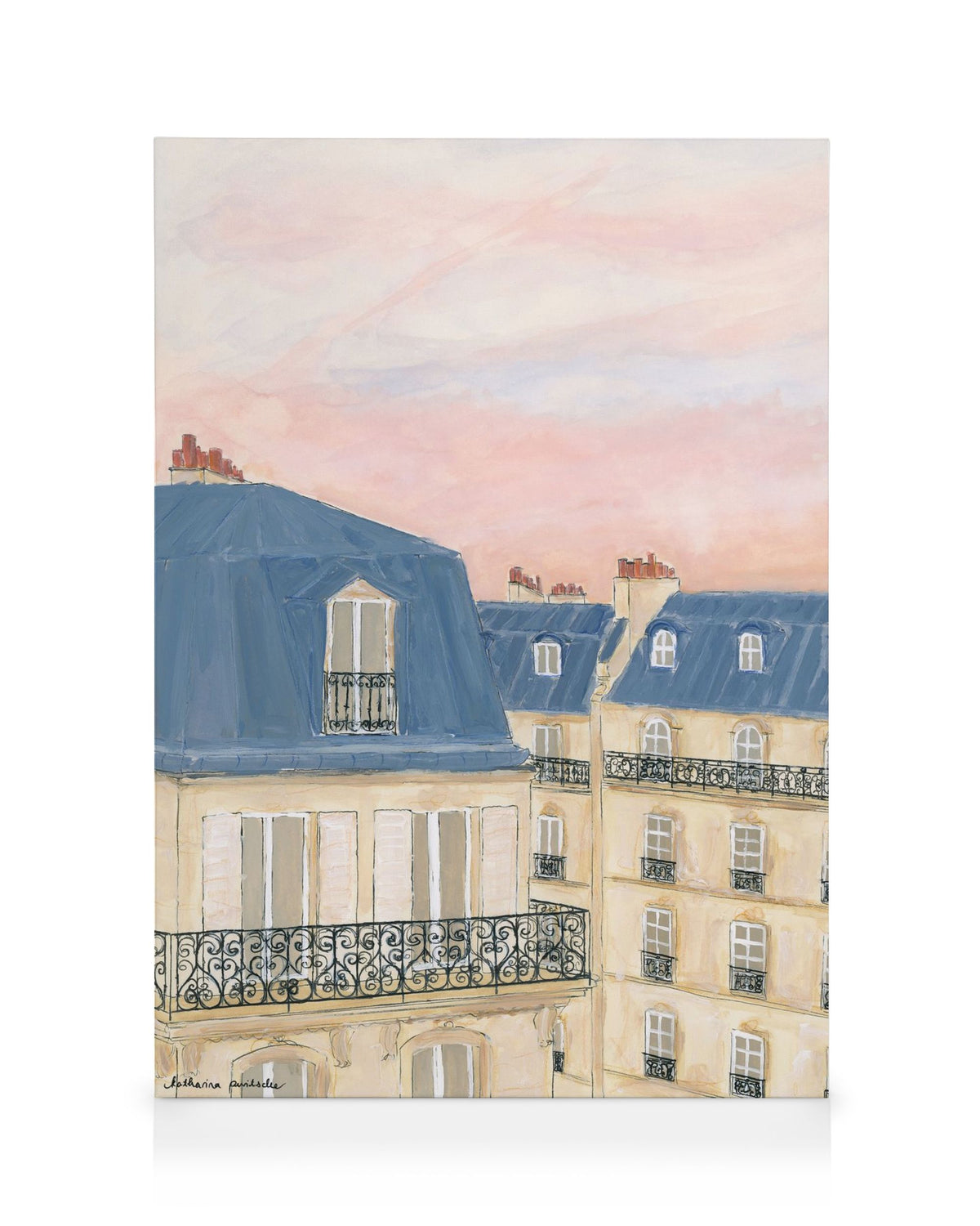 Katharina Puritscher - Parisian Sky Canvas print