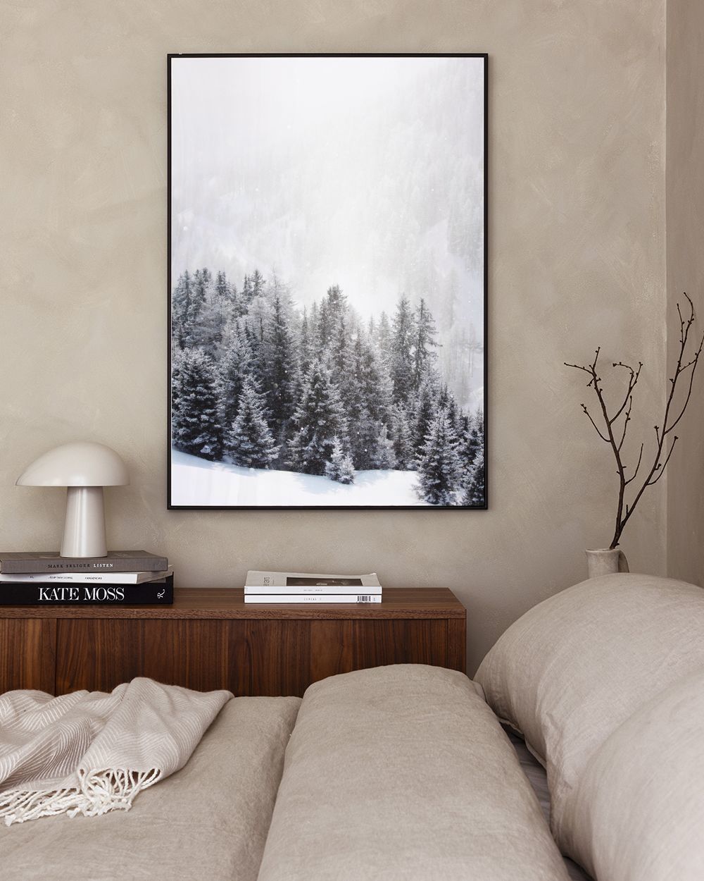 Frozen Forest Print