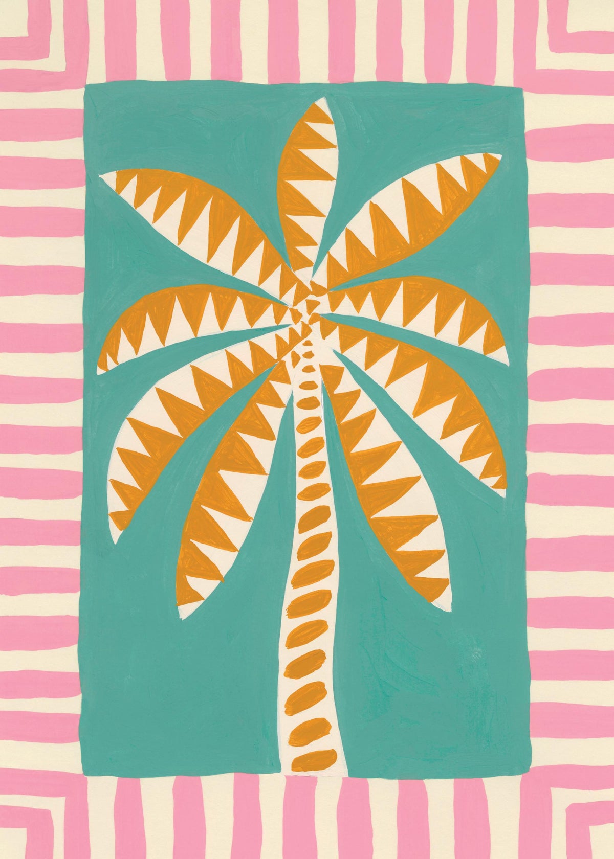 Funky Palm Tree Print