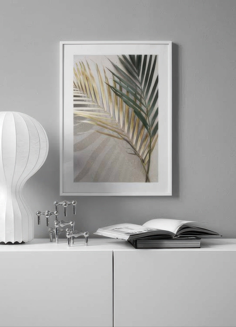 Golden leaves Print