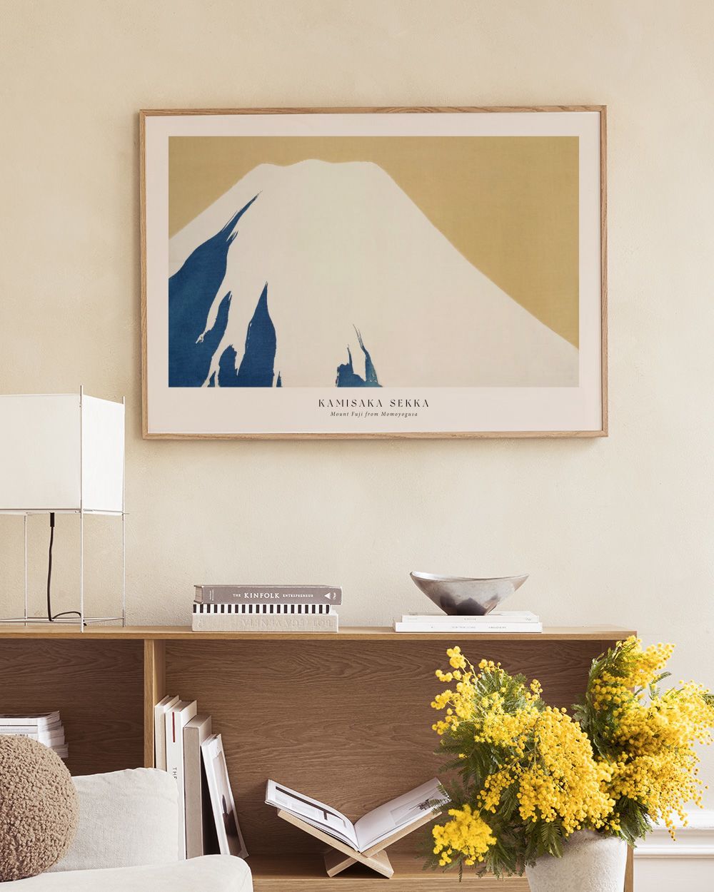 Kamisaka Sekka - Mount Fuji from Momoyogusa Print