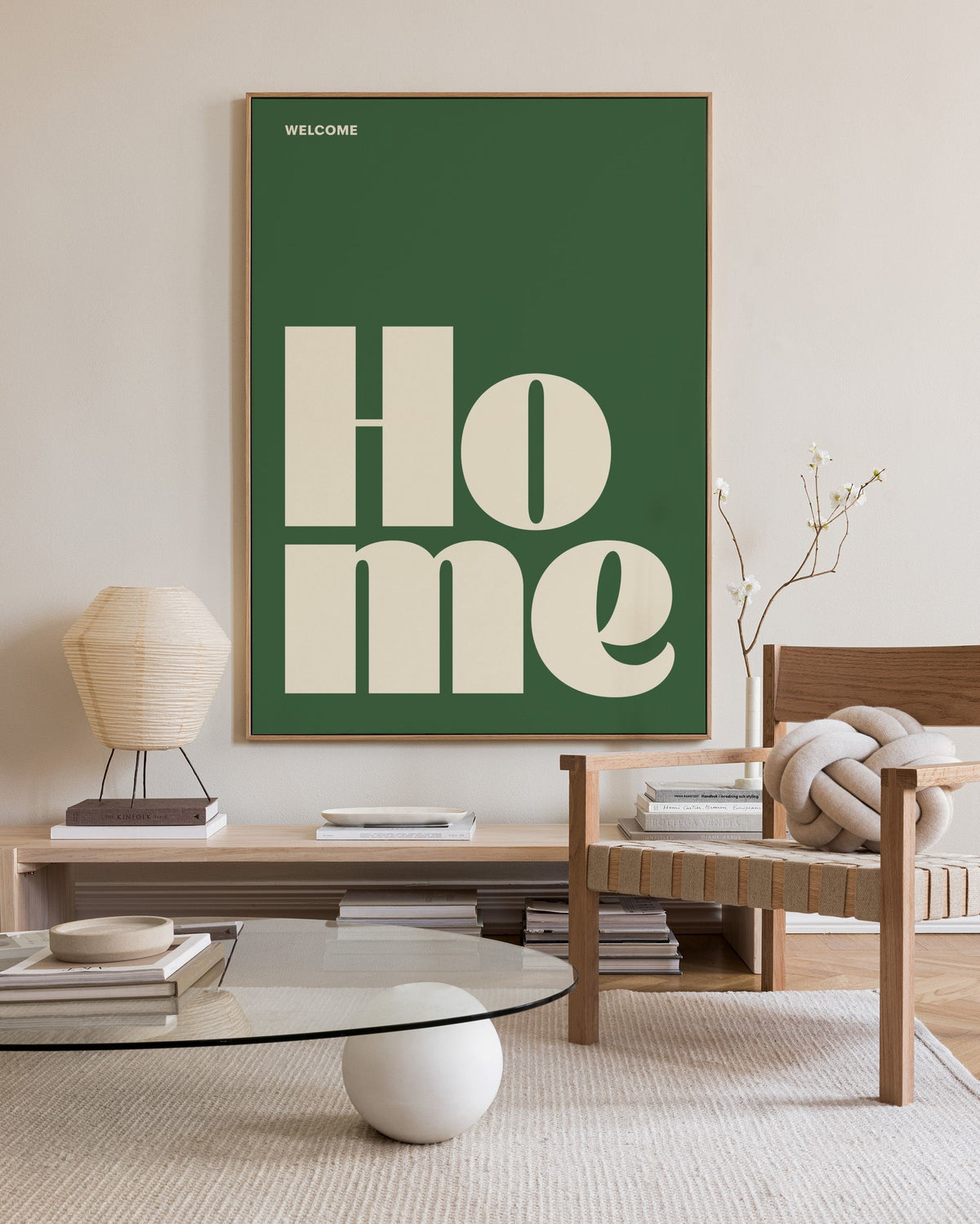 Welcome Home Canvas print