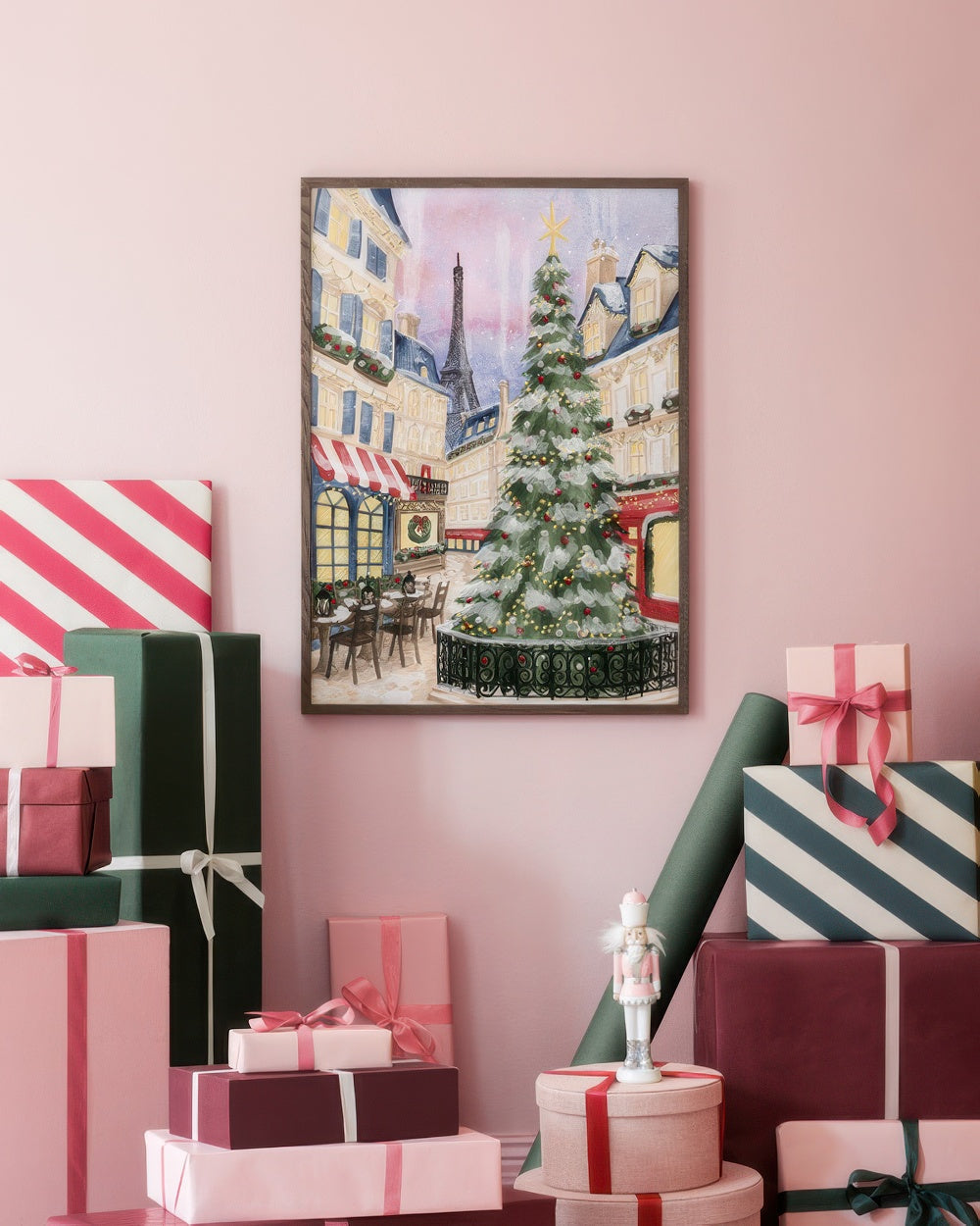 Christmas in Town Print
