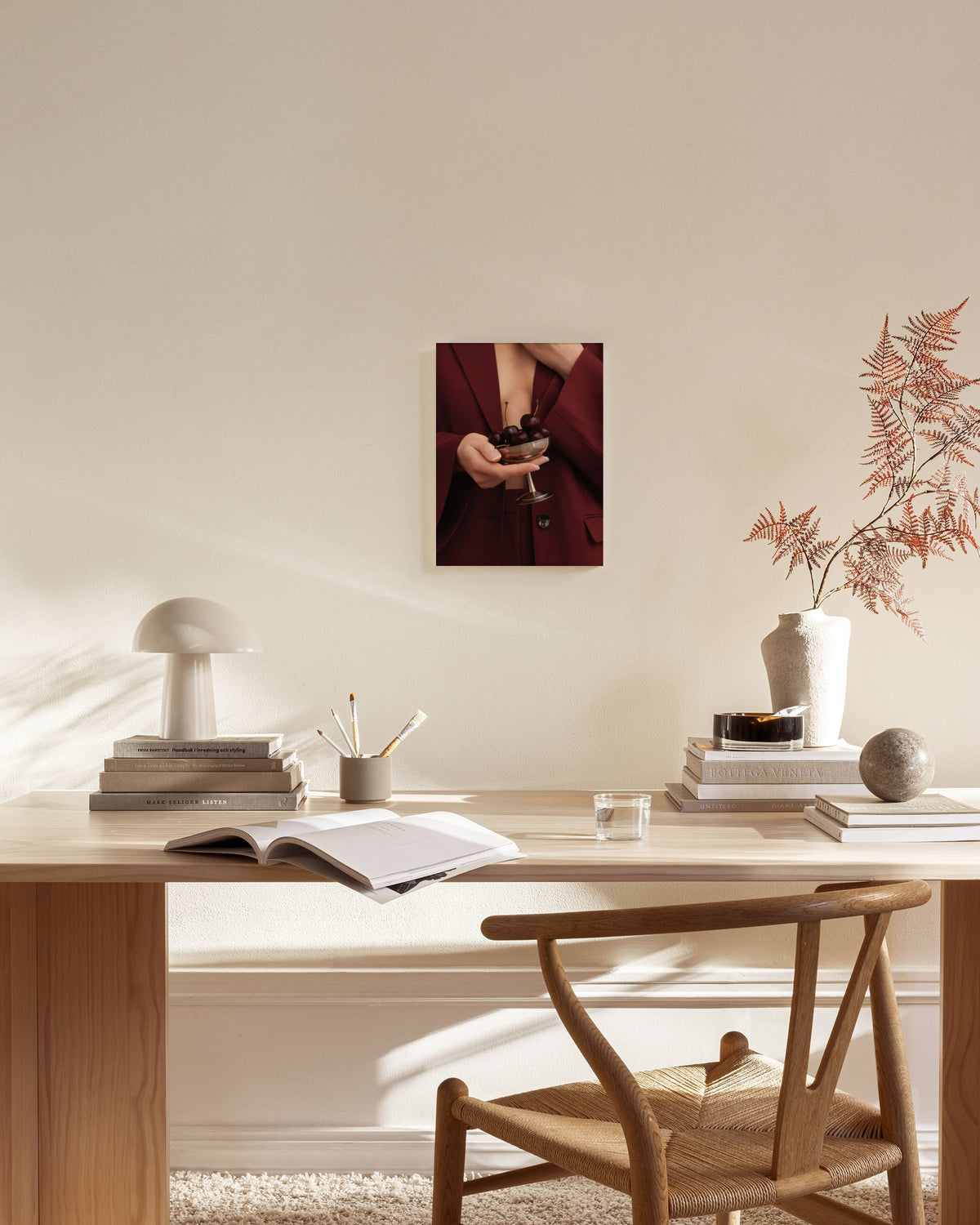 Ma Cherry Canvas print