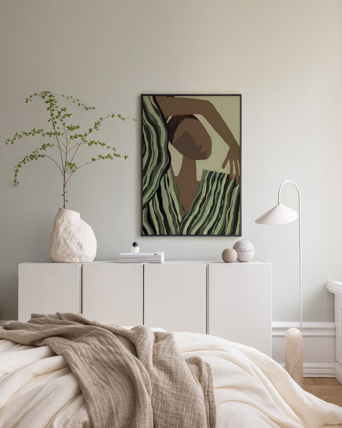 Soft Contour Canvas print