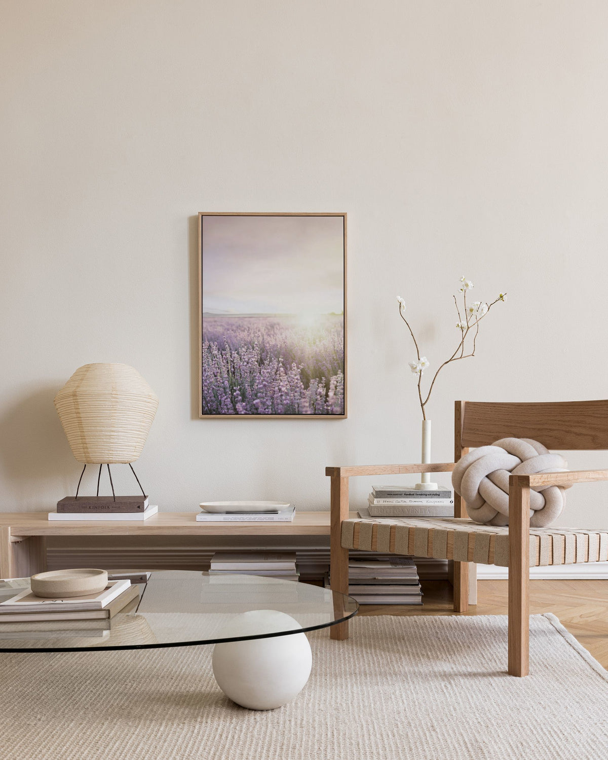Lavender Field Canvas print