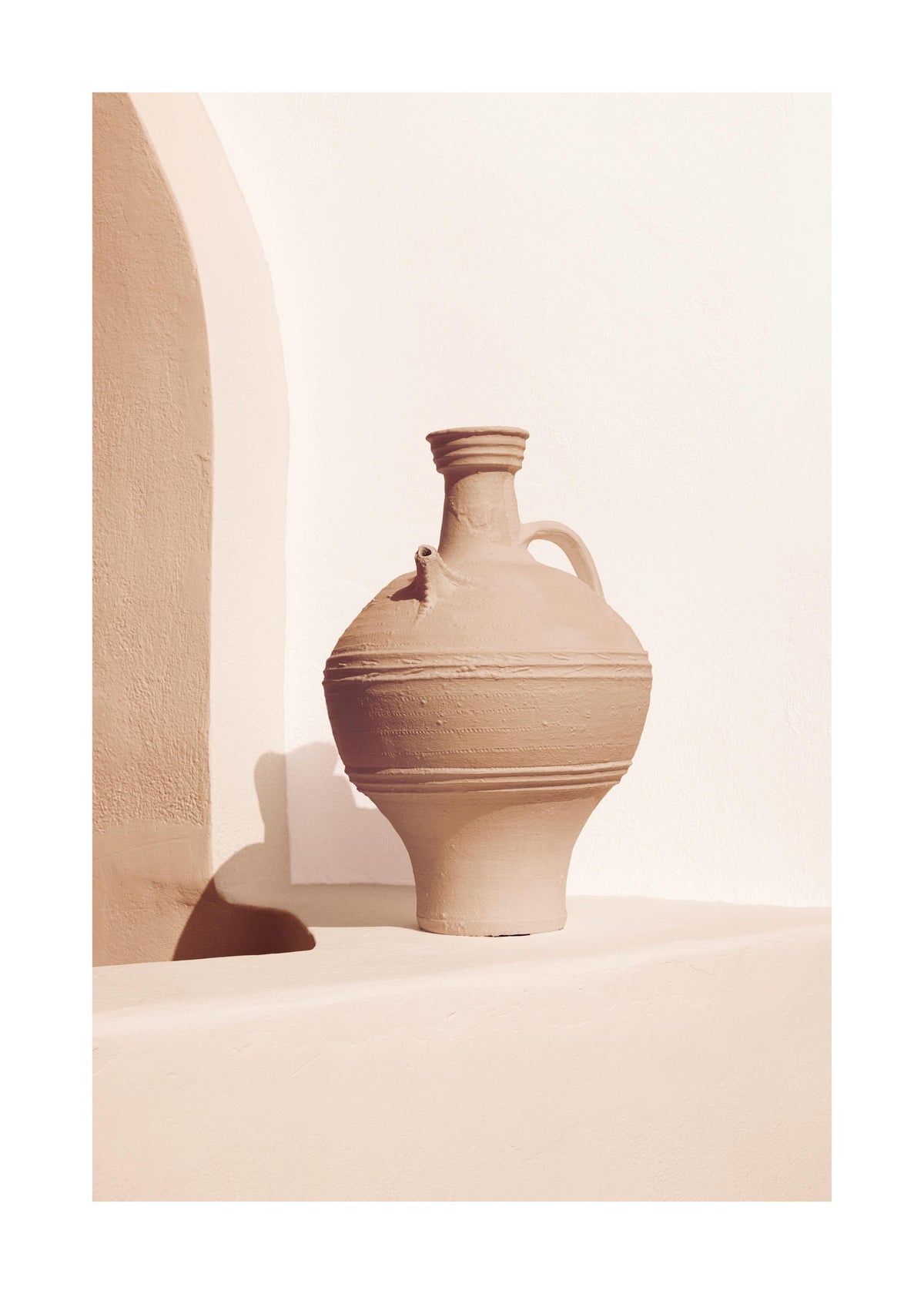 Beige Vase Print