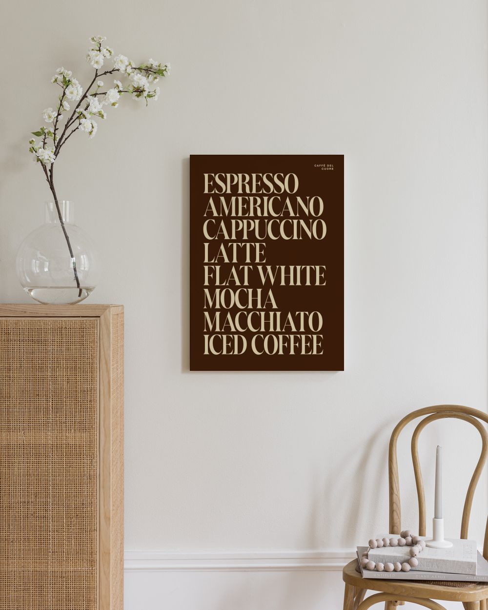 Caffè del Coure Canvas print