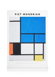 Piet Mondrian - Composition with Large Blue Plane Canvas print