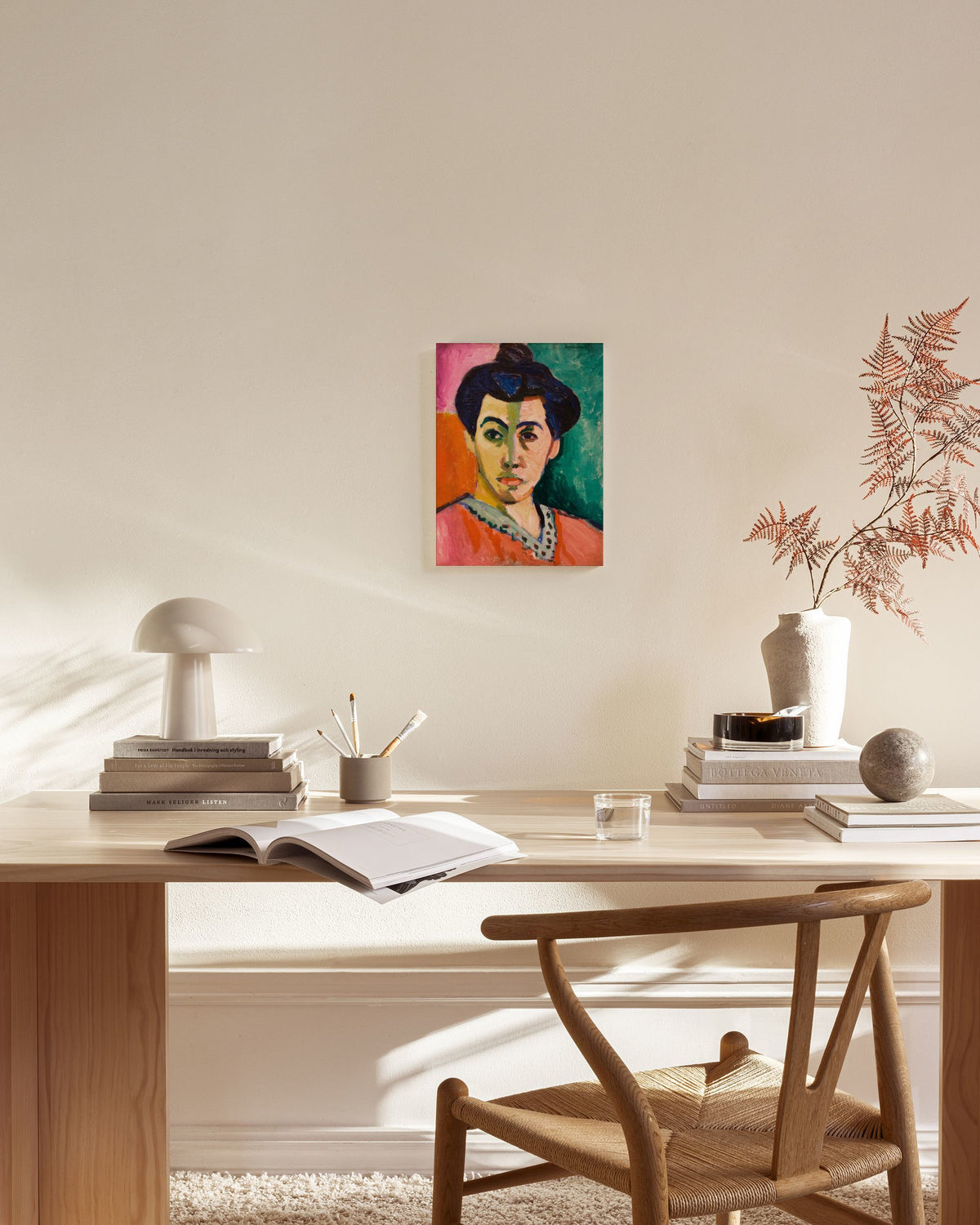 Matisse - The Green Stripe Canvas print