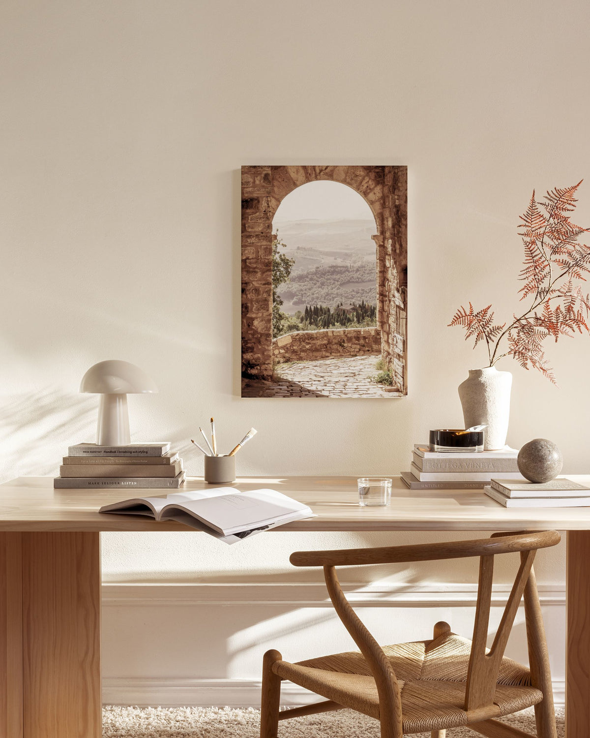 Tuscan Arch Canvas print