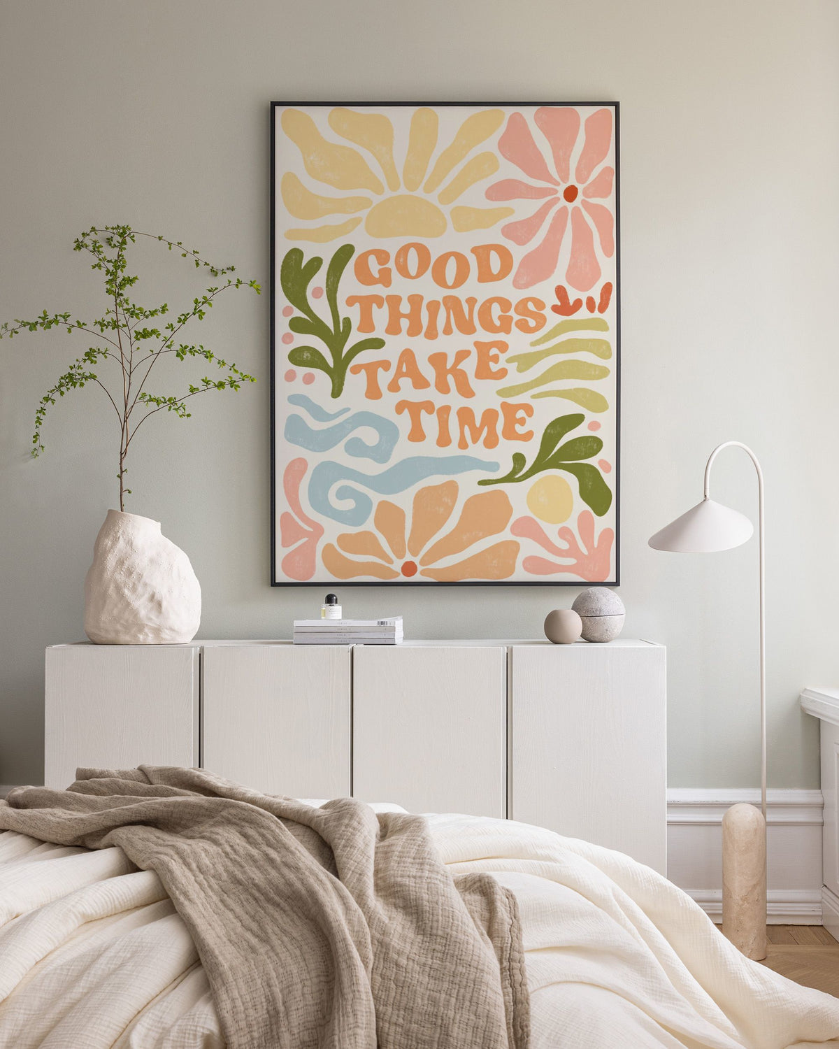 Good Things in Pastel Canvas print
