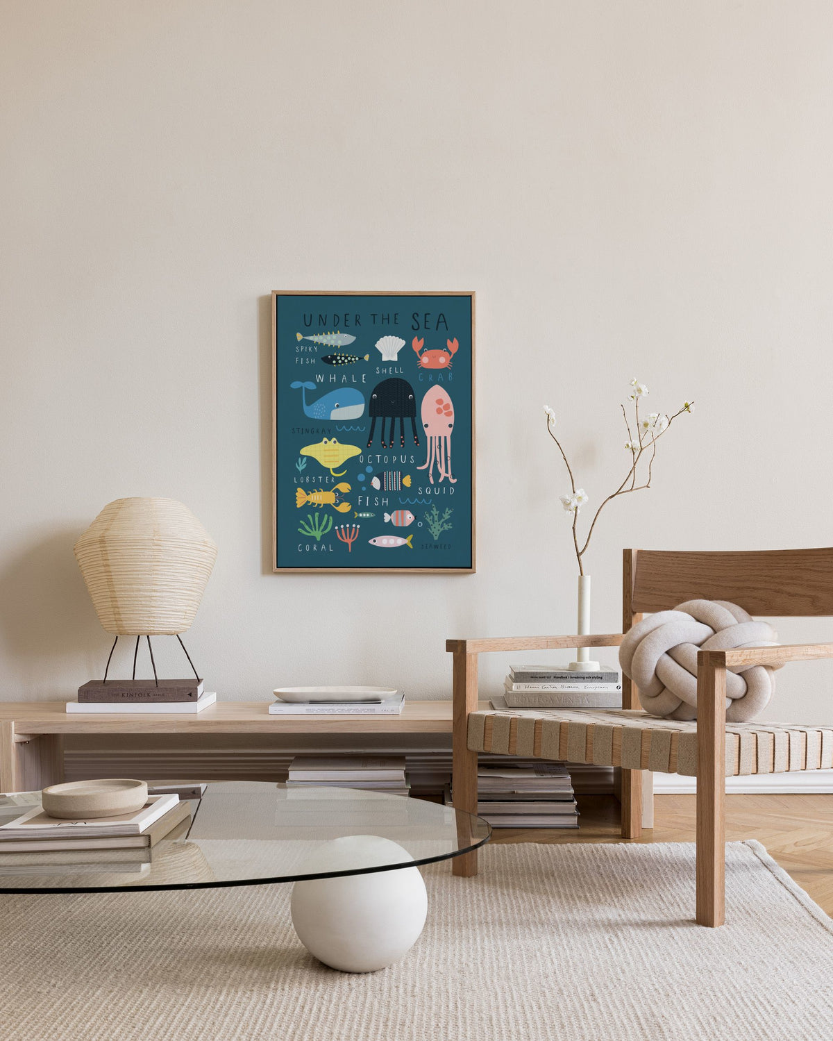 Under The Sea Canvas print
