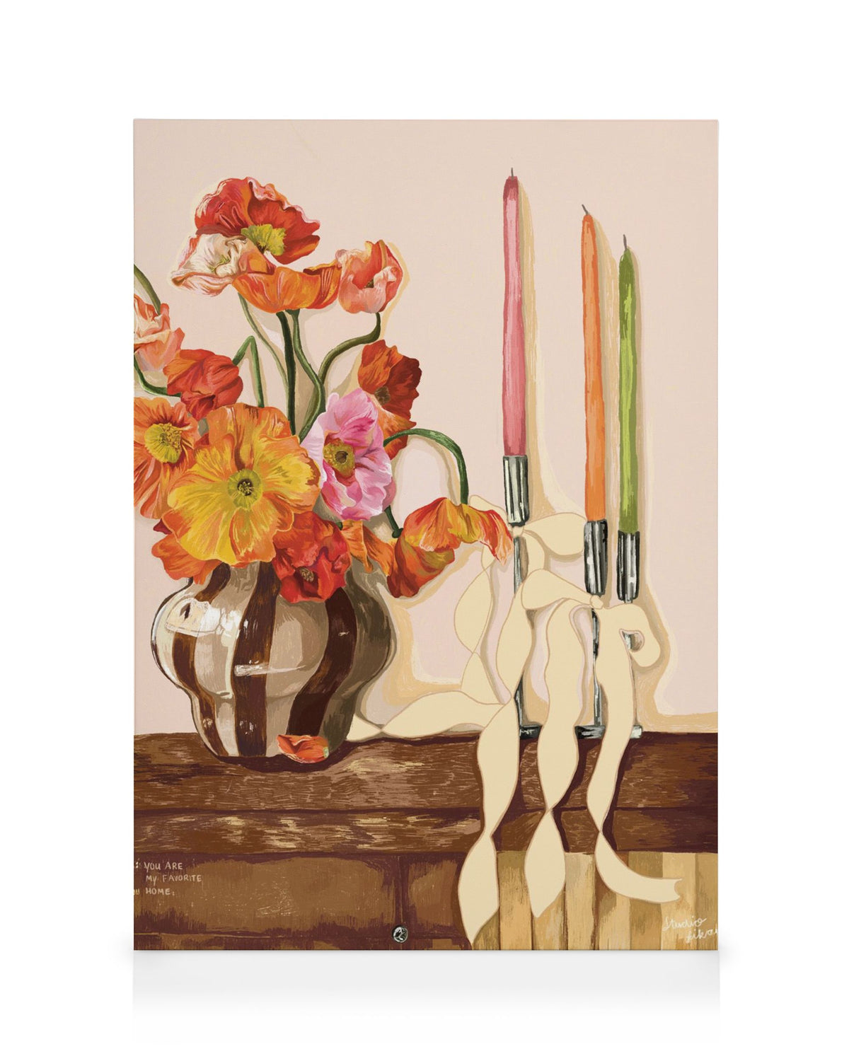 Loïs Langenberg - You Are My Favorite Home Canvas print