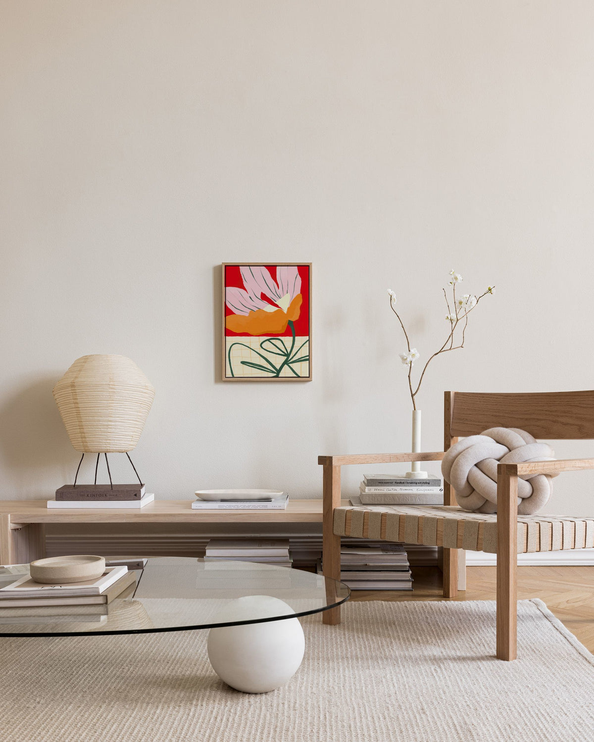 Decorative Flower Canvas print