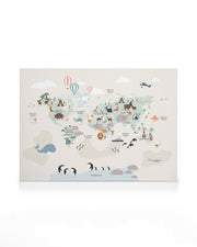 Animals of the World No2 Canvas print