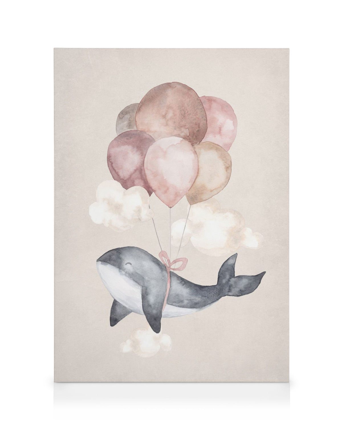 Dreaming Whale Canvas print