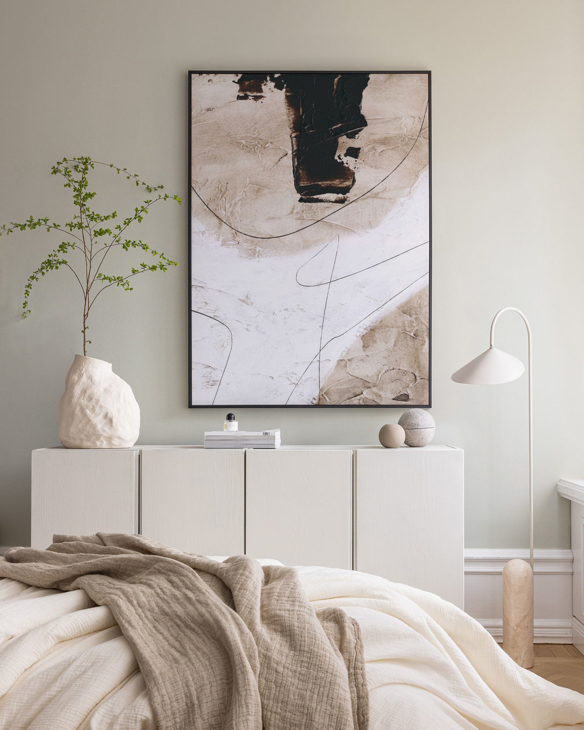 Raw Expression No2 Canvas print
