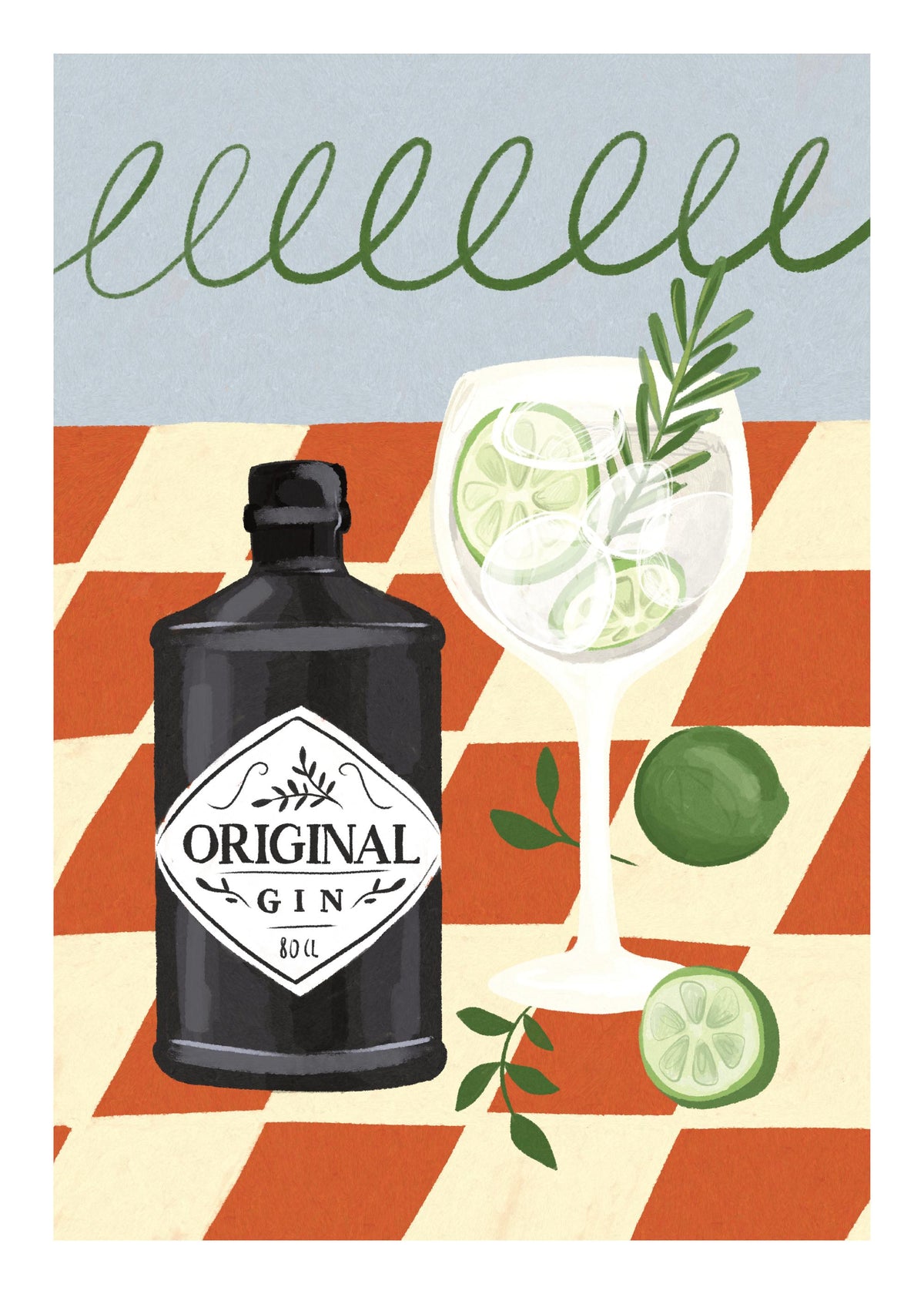 Original Gin Print