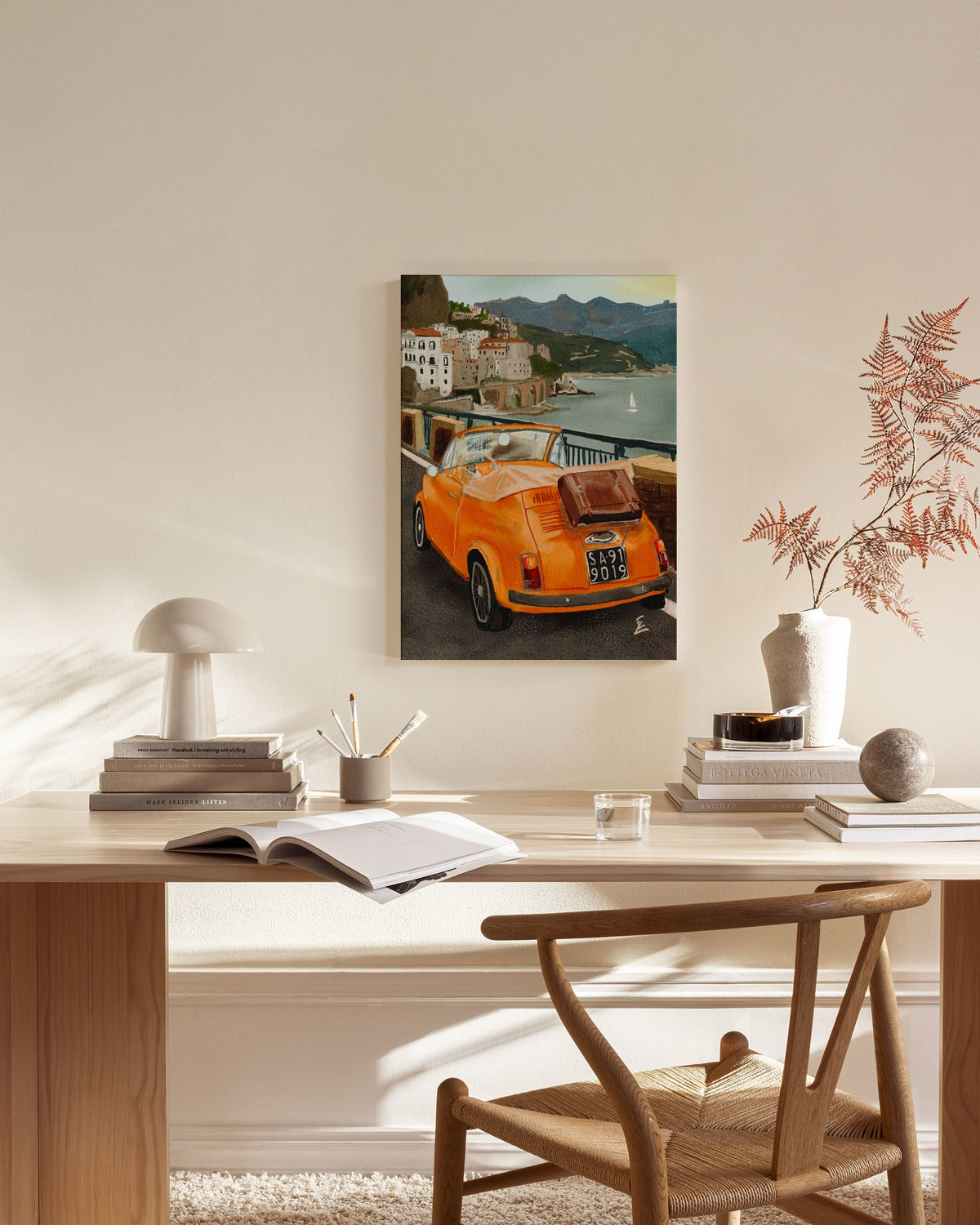 Ekaterina Zagorska - Italian Dream Canvas print