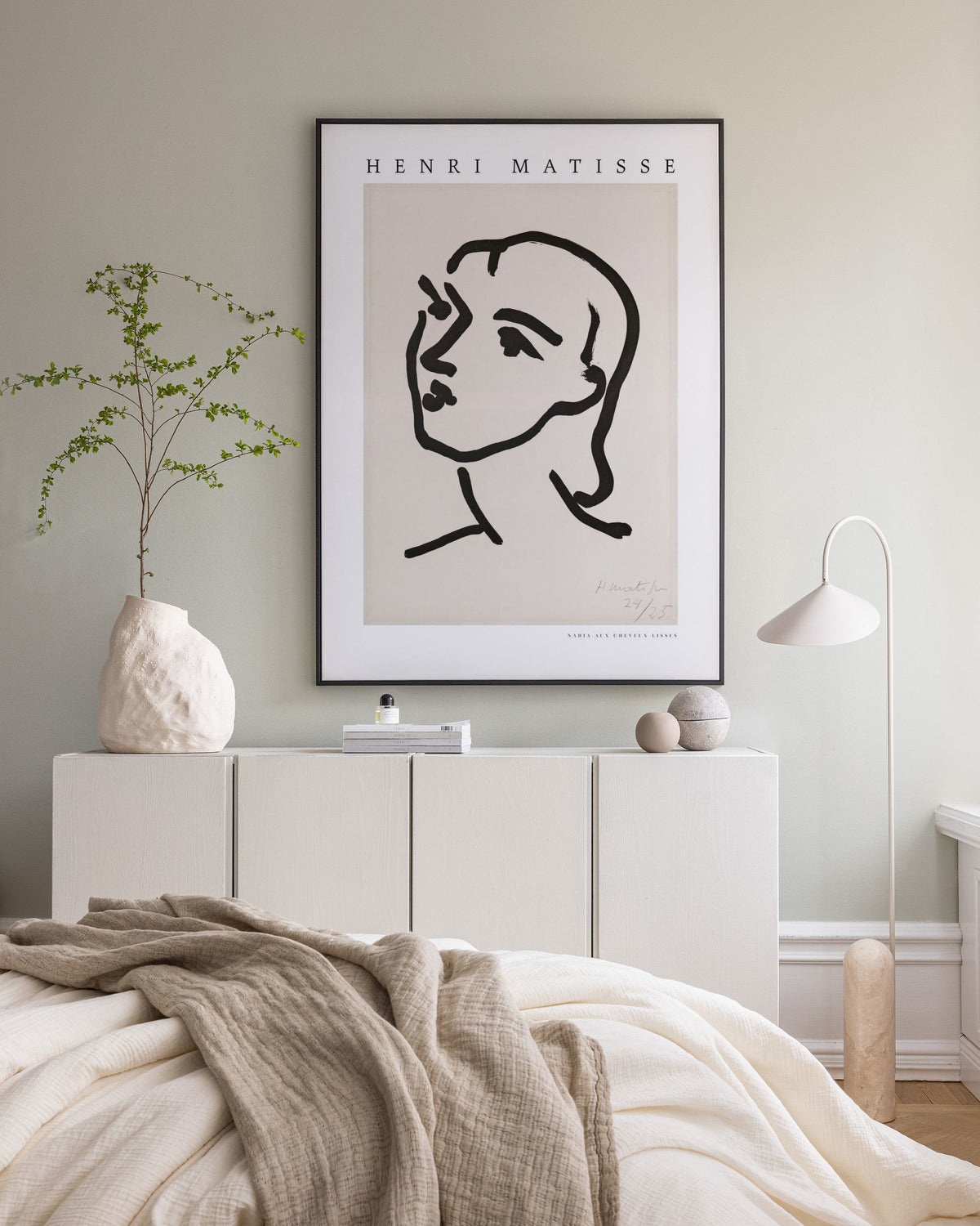 Matisse - Nadia Aux Cheveux Lisses Canvas print