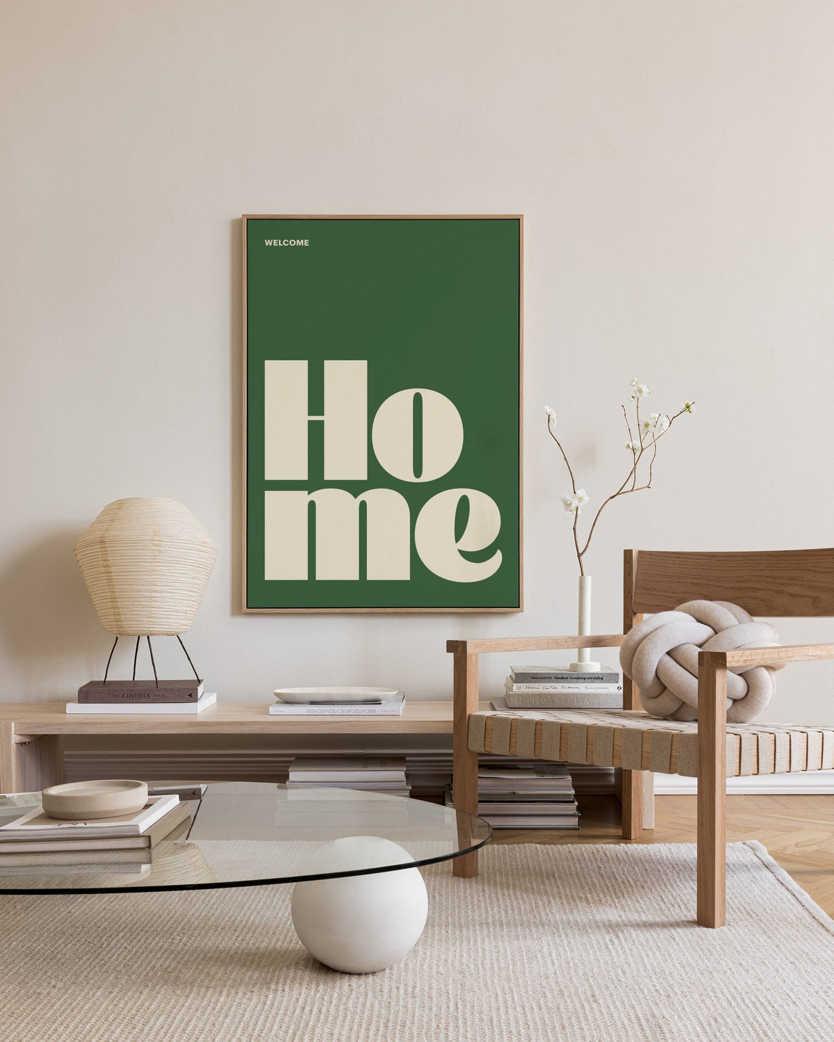 Welcome Home Canvas print