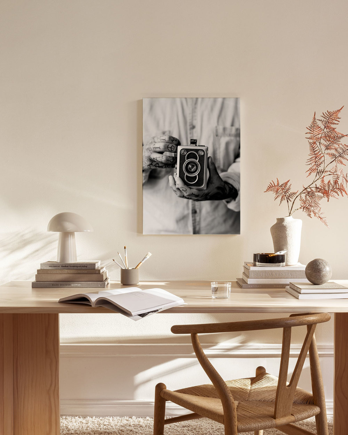 Vintage Camera Canvas print