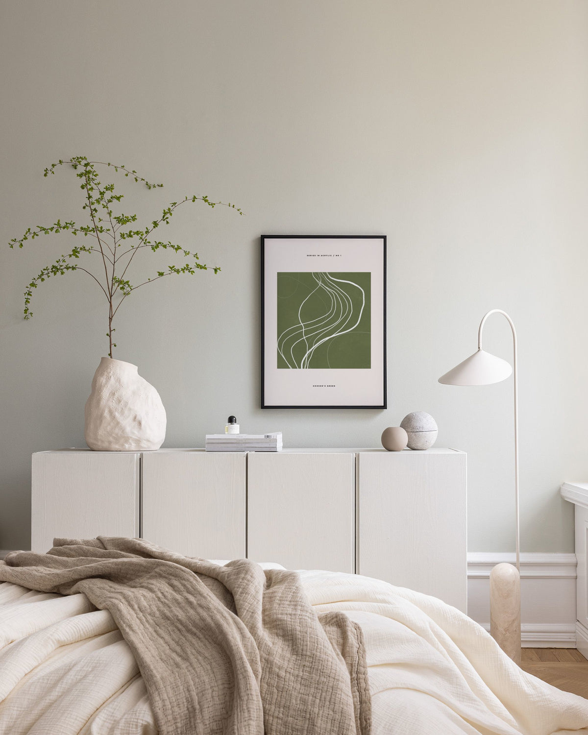 Hooker’s Green Canvas print